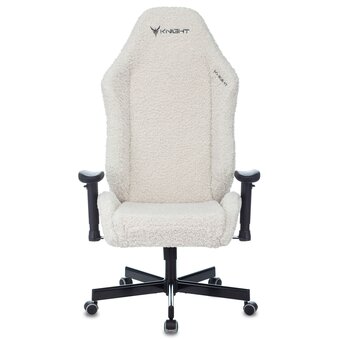  Кресло Knight T1 Milk экомех молочный 