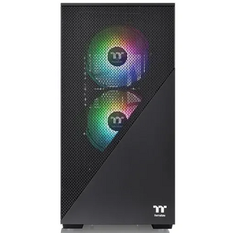  Корпус Thermaltake Divider 170 TG ARGB/Black CA-1S4-00S1WN-00 /Win/SPCC/Tempered Glass*1/120mm ARGB PWM Fan*2 