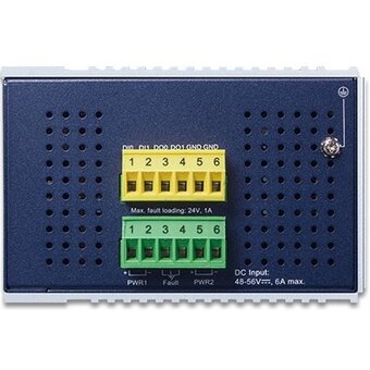  Коммутатор PLANET (IGS-5225-8P2S2X) IP30 Industrial L2+/L4 8-Port 1000T 802.3at PoE+ 2-port 100/1000X SFP + 2-port 10G SFP+ Full Managed Switch 