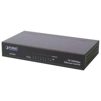  Коммутатор PLANET Technology FSD-803 8-Port 10/100Mbps 