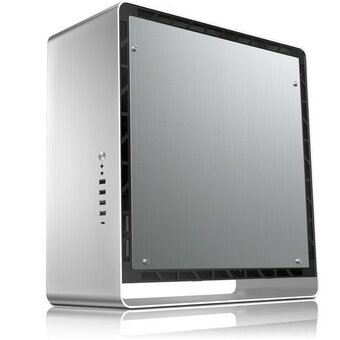 Корпус JONSBO UMX6-A Silver без БП, mini-ITX, micro-ATX, ATX, серебристый 