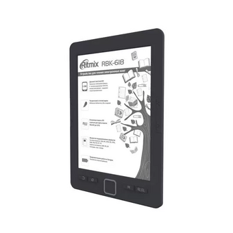  Электронная книга Ritmix RBK-618 черный 