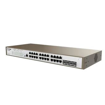  Коммутатор IP-COM Pro-S24-410W 24 порта 10/100/1000 Base-T Ethernet (PoE), 4 порта 1000 Base-X SFP 