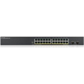  Коммутатор Zyxel GS1900-24HPv2 (GS190024HPV2-EU0101F) 24xGE PoE+, 2xSFP 