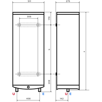  Электрический водонагреватель Ariston ABSE VLS Pro Inox PW 100, 2021г, серый металлик 