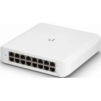  Коммутатор Ubiquiti UniFi Desktop (USW-Lite-16-POE-EU) 16Port Gigabit Switch with PoE 