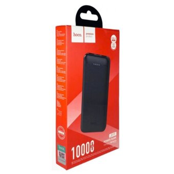  УЦ Аккумулятор внешний резервный HOCO J111 Smart charge (10000mAh) (черный) (плохая упаковка) 