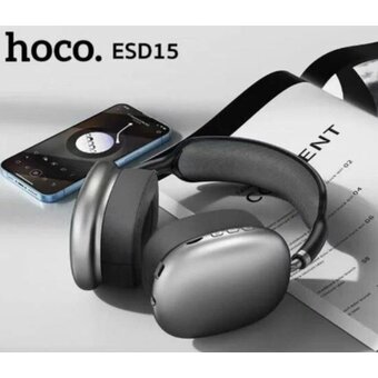  УЦ Наушники HOCO ESD15 Cool shadow BT headsphones (серебро) (плохая упаковка) 