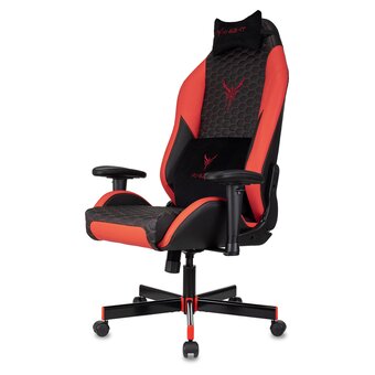  Кресло Knight Neon Red эко.кожа черный/красный 