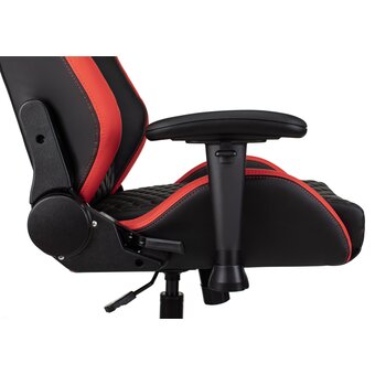 Кресло Knight Neon Red эко.кожа черный/красный 