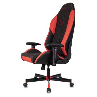  Кресло Knight Neon Red эко.кожа черный/красный 