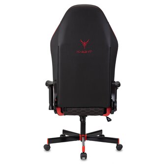  Кресло Knight Neon Red эко.кожа черный/красный 