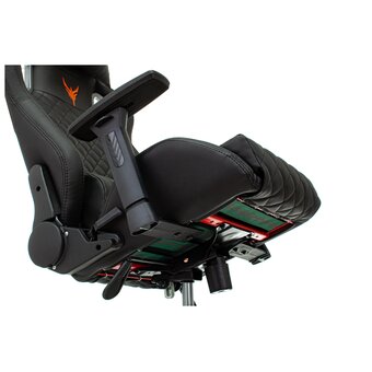  Кресло Knight Outrider B эко.кожа черный 