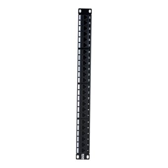  Патч-панель Hyperline PP3-19-24-8P8C-C5E-110D черный 