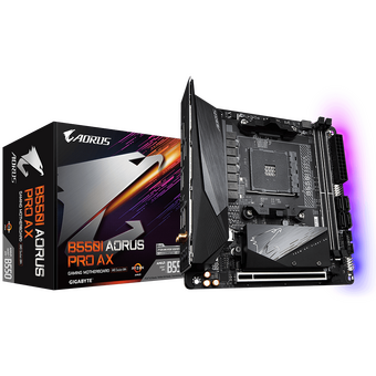  Материнская плата GIGABYTE B550I Aorus Pro AX 