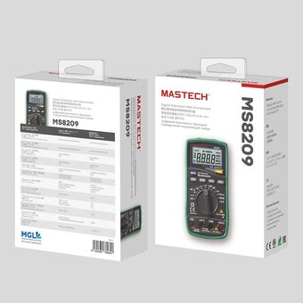 Профессиональный мультиметр MASTECH MS8209 13-2087 
