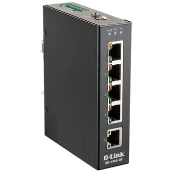  Коммутатор D-Link DIS-100E-5W/A1A с 5 портами 