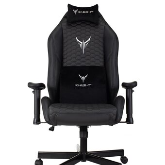  Кресло Knight Neon Carbon эко.кожа черный 