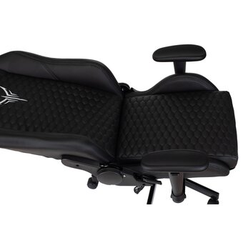  Кресло Knight Neon Carbon эко.кожа черный 