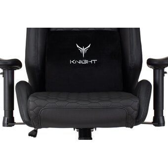  Кресло Knight Neon Carbon эко.кожа черный 