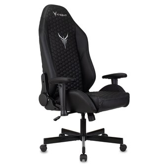  Кресло Knight Neon Carbon эко.кожа черный 