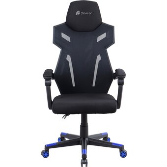  Кресло OKLICK 111G (1873068) сетка/ткань черный/синий 