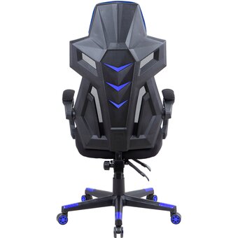  Кресло OKLICK 111G (1873068) сетка/ткань черный/синий 