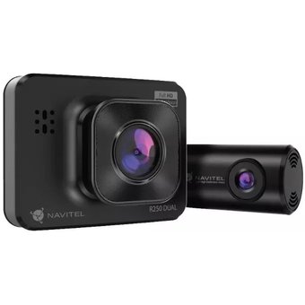  Видеорегистратор Navitel R250 Dual DVR черный 