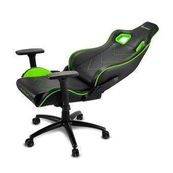  Кресло Sharkoon E2 (ELBRUS 2 BK/GN) Green 