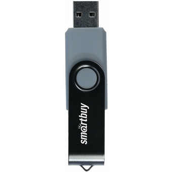  USB-флешка SmartBuy Twist (SB064GB2TWK) 064GB Black 