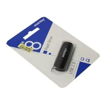  USB-флешка SMARTBUY Scout Black (SB008GB2SCK) UFD 2.0 008GB черный 