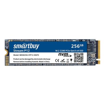  SSD Smartbuy Stream P12 SBSSD256-STP12-M2P3 M.2 256Gb NVMe PCIe3 
