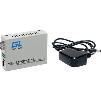  Медиаконвертер GIGALINK GL-MC-UTPG-SFPG-F.r2 