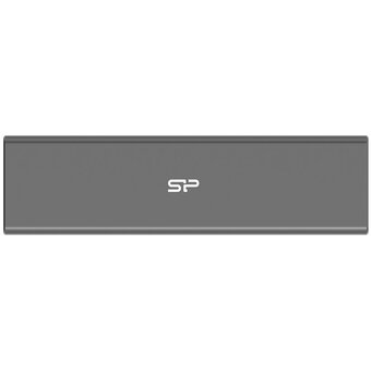  Внешний корпус для SSD Silicon Power PD60 Enclosure (SP000HSPSDPD60CK) для M.2 PCIe NVMe/SATA SSD, USB Type-C 3.2, черный 