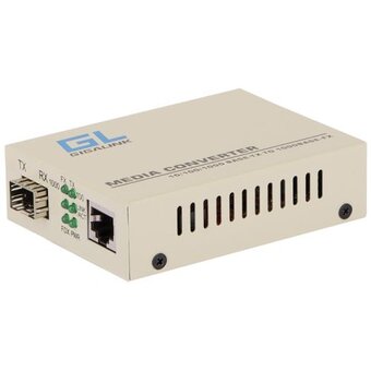  Медиаконвертер GIGALINK GL-MC-UTPG-SFPG-F.r2 