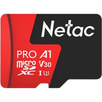  Карта памяти Netac MicroSD card P500 Extreme Pro 128GB 
