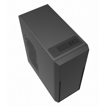  Корпус Foxline FL-302-FZ500R ATX case, black, w/PSU 500W 12cm, w/2xUSB2.0, w/pwr cord, w/o Fan 