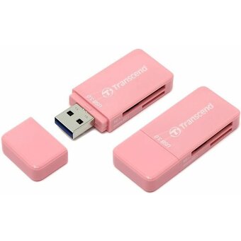  Кардридер Transcend (TS-RDF5R) All in1 Multi Card Reader, Pink 