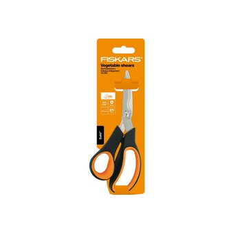  Ножницы для травы Fiskars SP240 черный/оранжевый (1063327) 