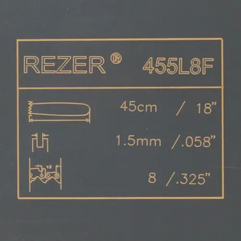 Шина сварная Rezer 455L8F (Carver 45-18, Forward, Patriot, BGT, 18"-72зв) (03.016.00018) 