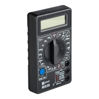  Мультиметр цифровой IEK Universal M838 TMD-2S-838 