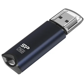  USB-флешка Silicon Power Marvel M02 (SP128GBUF3M02V1B) 128Gb USB 3.0, Синий 