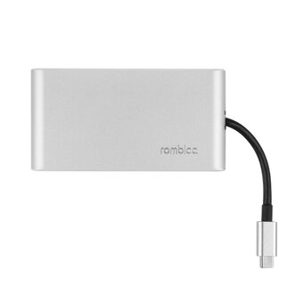  USB-концентратор Rombica Type-C Hermes черный 