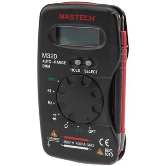  Портативный мультиметр MASTECH M320 13-2009 