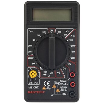  Портативный мультиметр MASTECH M830BZ 13-2002 