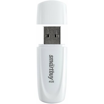  USB-флешка SMARTBUY Scout (SB004GB2SCW) UFD 2.0 004GB White 