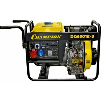  Генератор дизельный CHAMPION DG6501E-3 