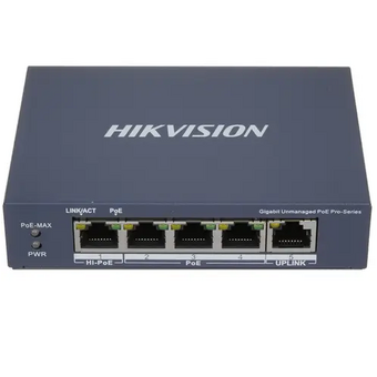  Коммутатор HIKVISION DS-3E0505HP-E 