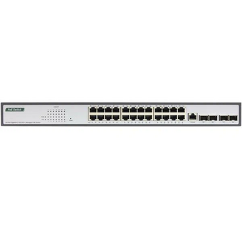  Коммутатор ORIGO (OS3228P/250W/A1A) 24x1000Base-T, 4x10GBase-X SFP+ 