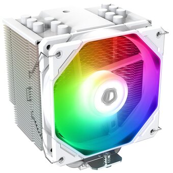  Кулер ID-Cooling SE-226-XT ARGB Snow LGA20XX/1700/1200/115X/AM4 (TDP 250W, cнежно-белый, PWM, 6 тепл.трубкок + медная база, FAN 120mm, Addre 